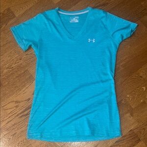 Under Armour Women's Teal V-Neck Top